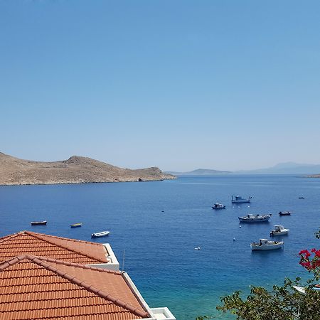 Atlantis Houses Chalki Town Exteriör bild