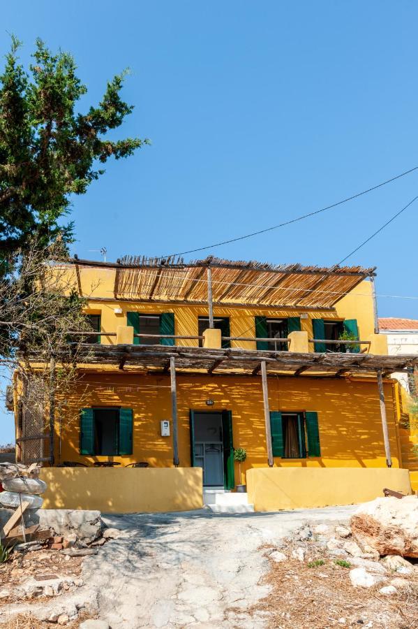 Atlantis Houses Chalki Town Exteriör bild